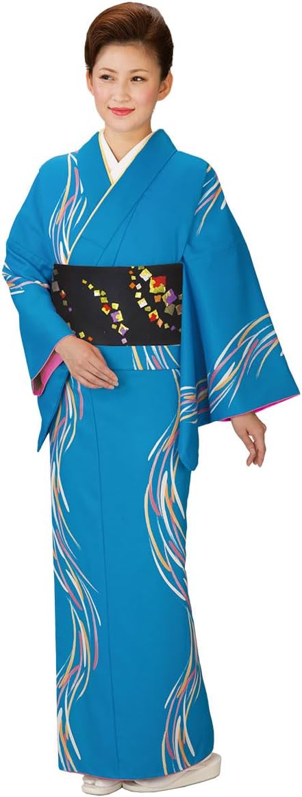 M2 希少◇レア◇高級 有松鳴海総絞り 花柄 レトロ浴衣 濃紺 藍色 S